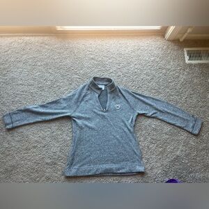 Butler University heathered gray quarter zip